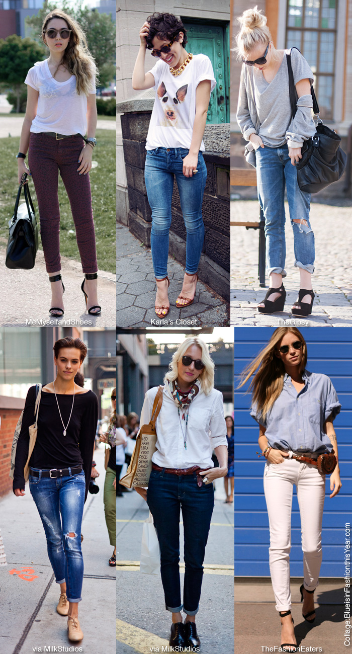 dress up jeans and t shirt