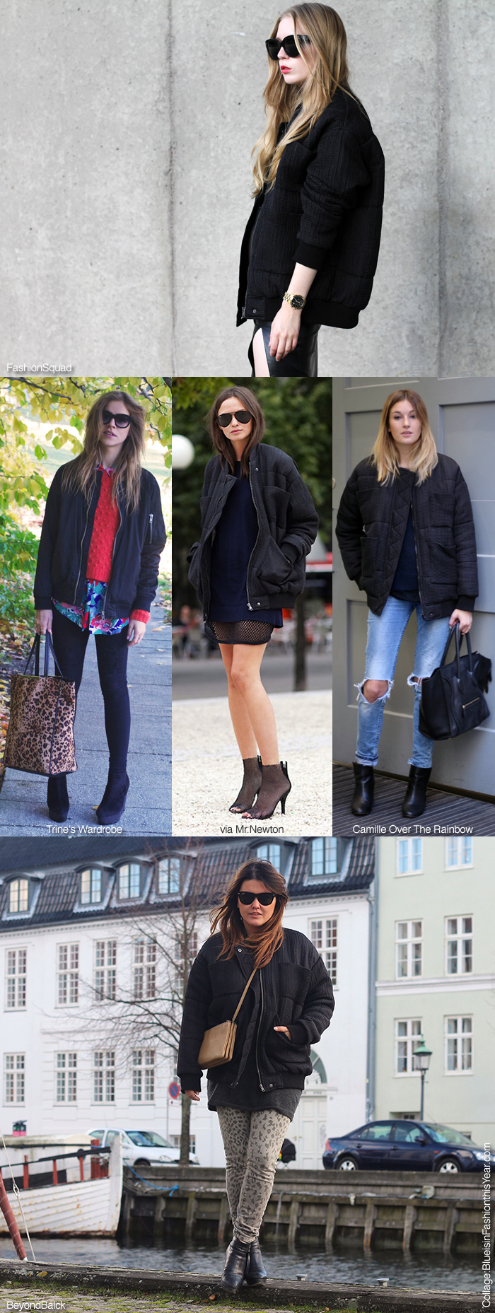 Bloggers Carin Wester "Reva" Jacket - Blue is in Fashion this Year