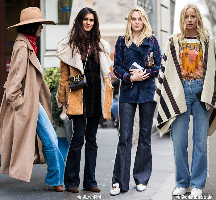 The Ultimate Guide to Get the 70's Look | Blue is in Fashion this Year ...