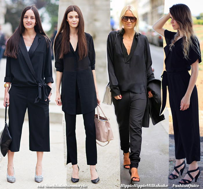 Inspiration: Summer Minimal Black | Blue is in Fashion this Year ...